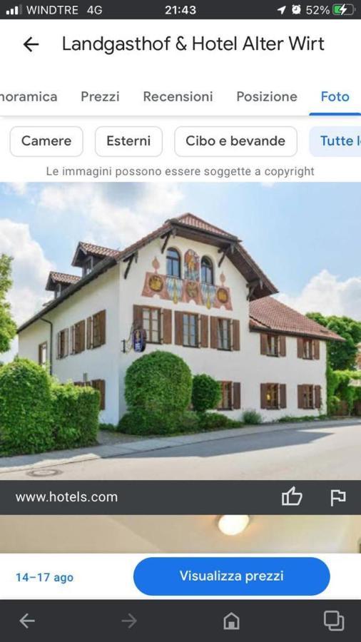 Hotel Ristorante Da Franco Seefeld (Bavaria) Exterior foto